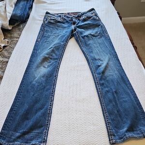 Rock Revival Blue Boot Cut Jeans